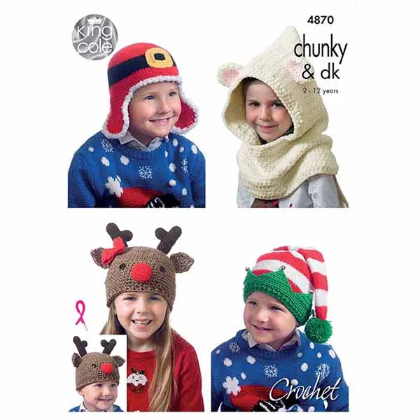 king-cole-patterns-4870-h-kelanleitung-weihnachtsm-tzen-kinder image 1