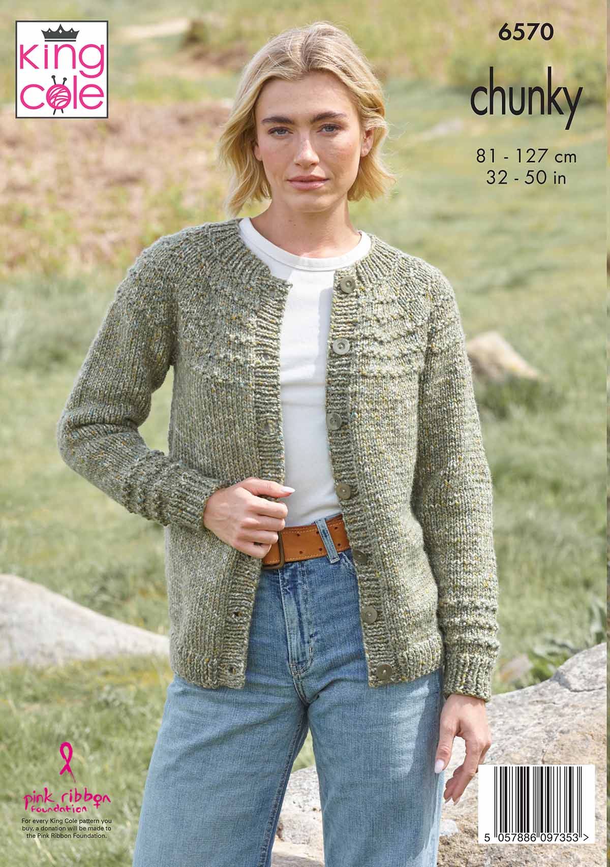 king-cole-6570-strickanleitung-pullover-cardigan-chunky image 2