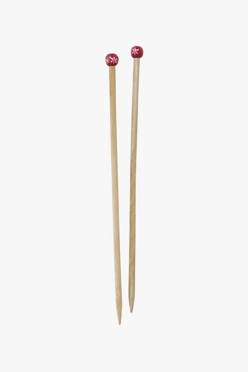 dmc-stricknadeln-bambus-40cm-nr-10-rot-bemalt image 1