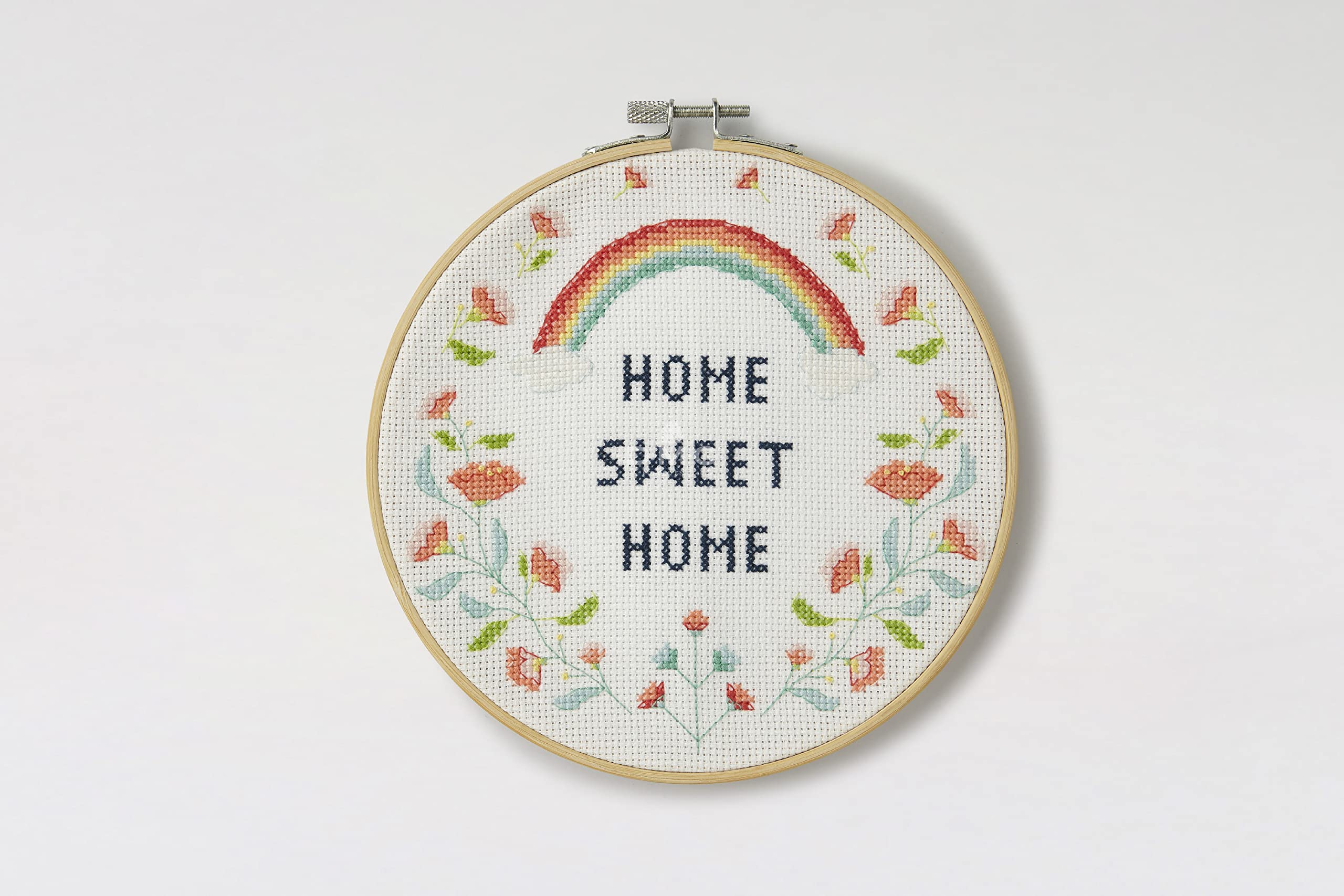 dmc-kreuzstich-set-home-sweet-home-gift-of-stitch-rahmen image 2