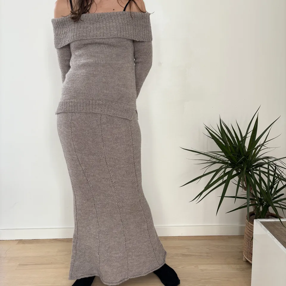 hobbii-anleitungen-maple-woodland-skirt-rock-strickanleitung-xs image 1