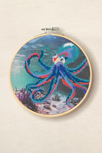 dmc-moulin-sp-cial-kreuzstich-set-octopus-mittel-16cm image 4