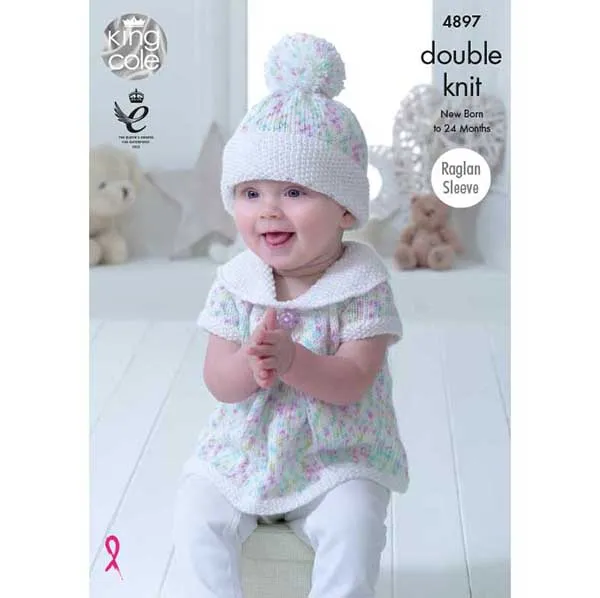 king-cole-4897-strickanleitung-baby-set-cherish-dash-dk image 1