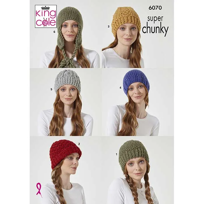 king-cole-6070-m-tzen-strickanleitung-celestial-chunky image 1