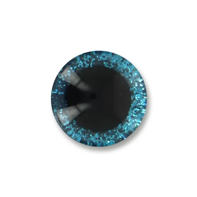 king-cole-haberdashery-glitter-eyes-kn-pfe-blau-16-mm-glitzer image 1
