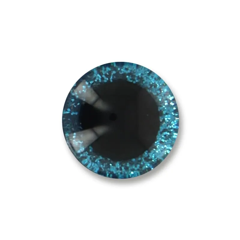 king-cole-haberdashery-glitter-eyes-kn-pfe-blau-16-mm-glitzer image 1