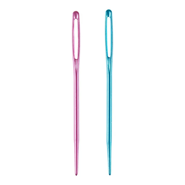 hobbii-zubeh-r-wollnadeln-stopfnadeln-pink-blue-2-stk-stumpf image 1