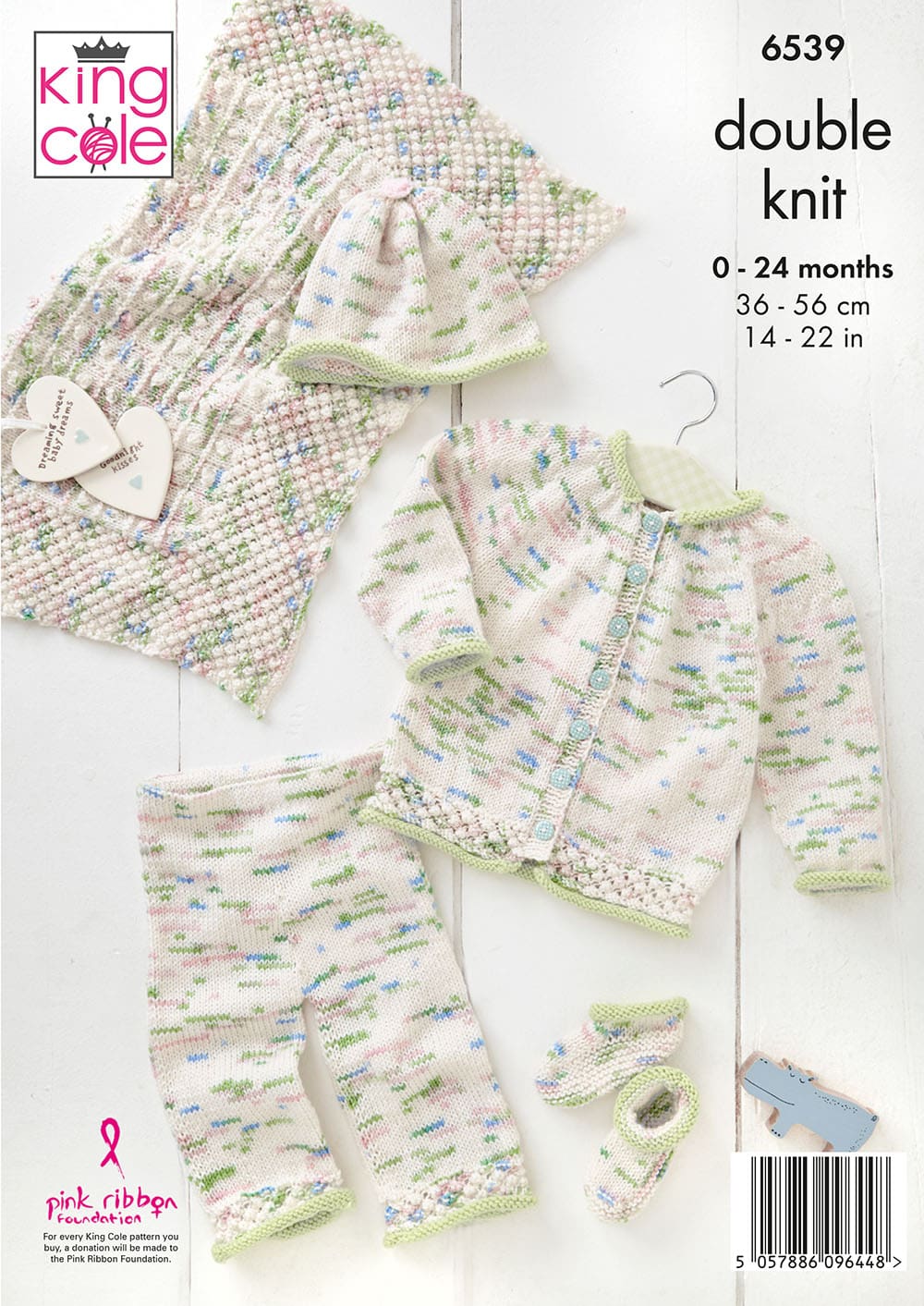 king-cole-patterns-6539-strickanleitung-baby-set-dot-dot-dash image 2