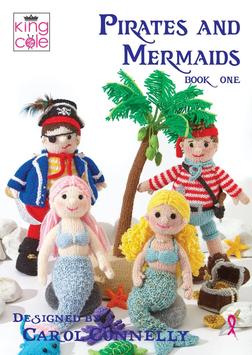 king-cole-pirates-mermaids-book-1-strickbuch-figuren image 1