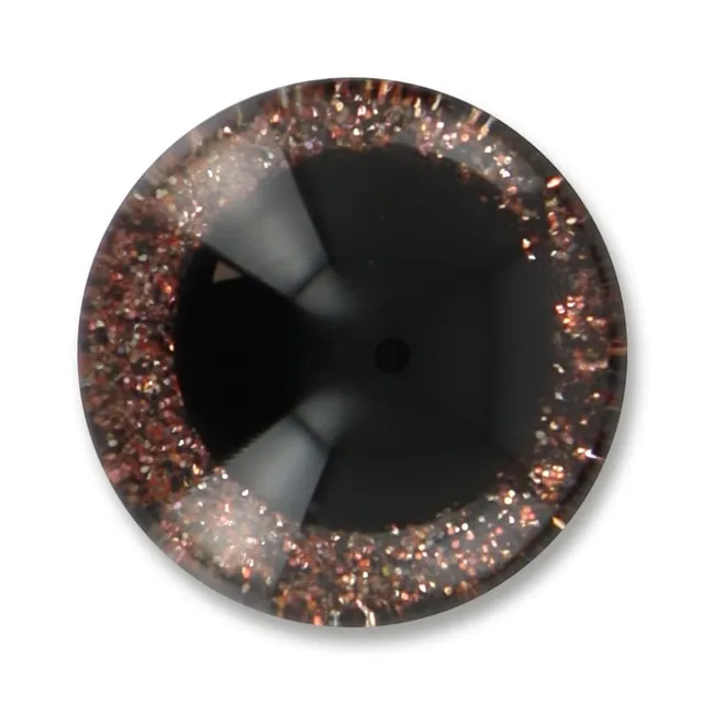 king-cole-glitter-eyes-knopfaugen-braun-25mm image 1