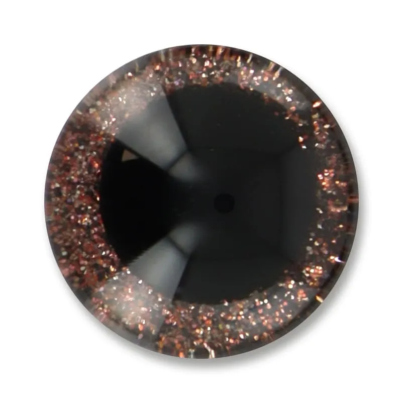 king-cole-glitter-eyes-knopfaugen-braun-25mm image 1