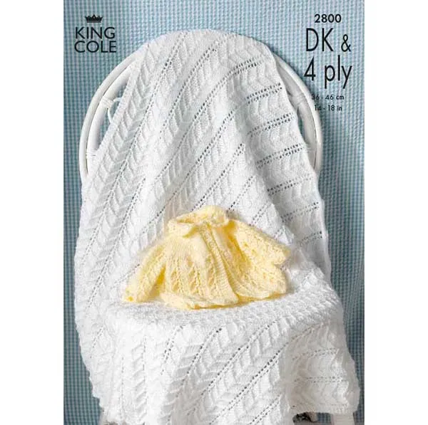 king-cole-2800-strickanleitung-babyjacke-dk image 1