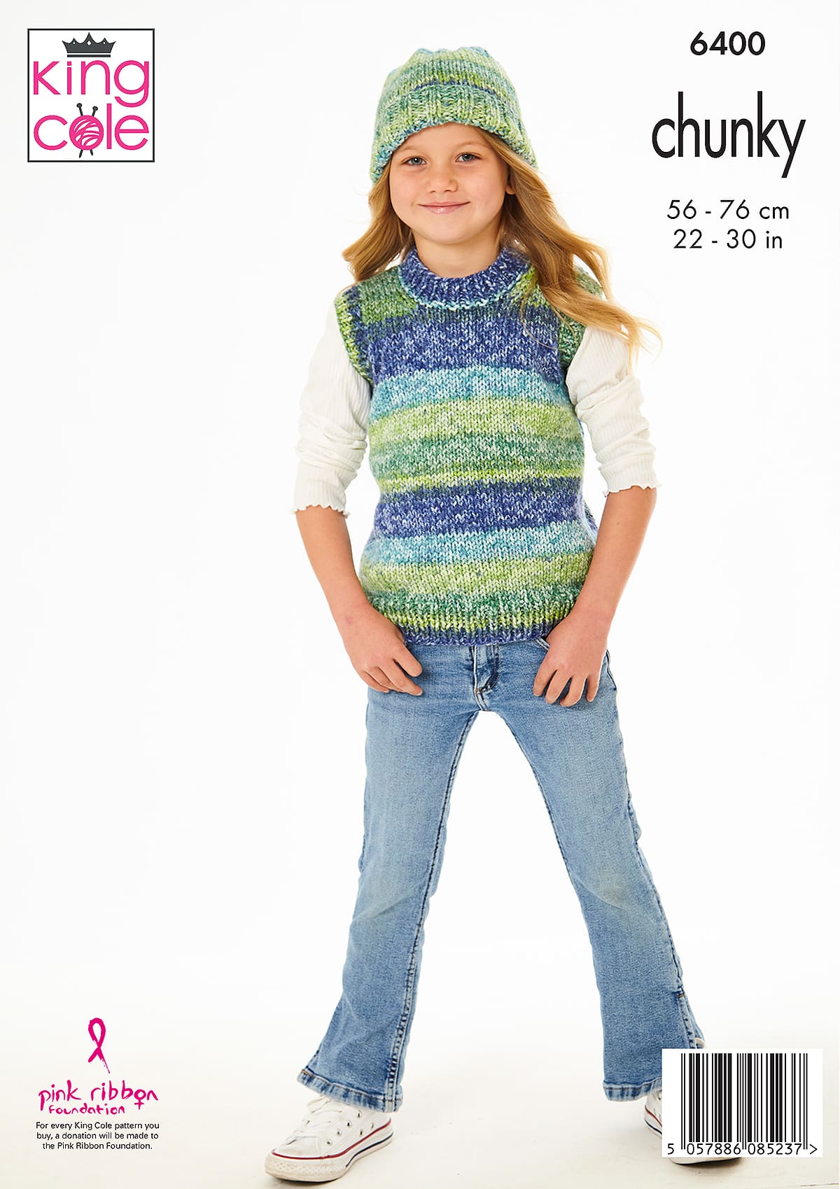 king-cole-patterns-6400-strickanleitung-poncho-pullunder-m-tze-chunky image 2