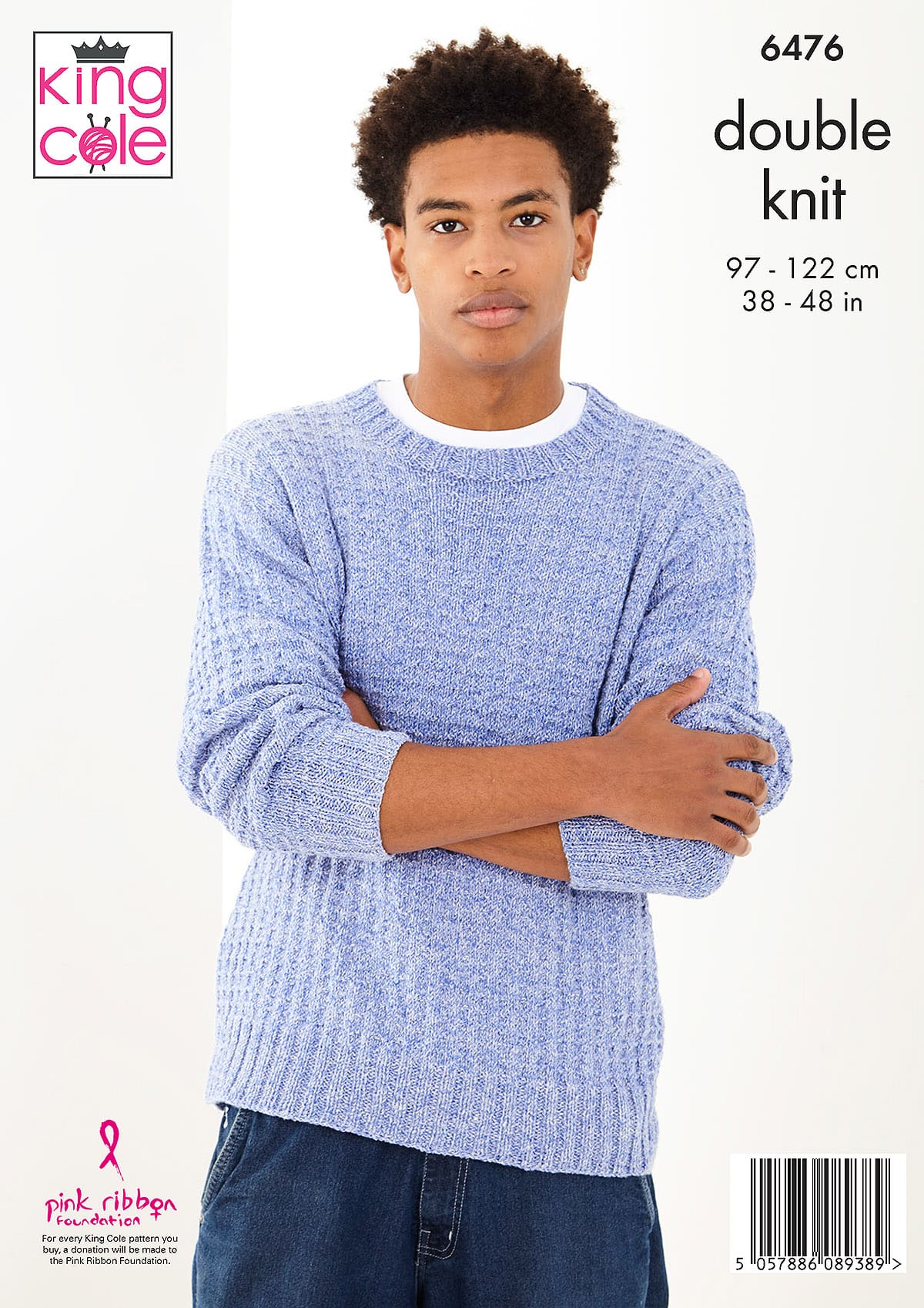 king-cole-patterns-6476-strickanleitung-pullover-simply-denim image 2