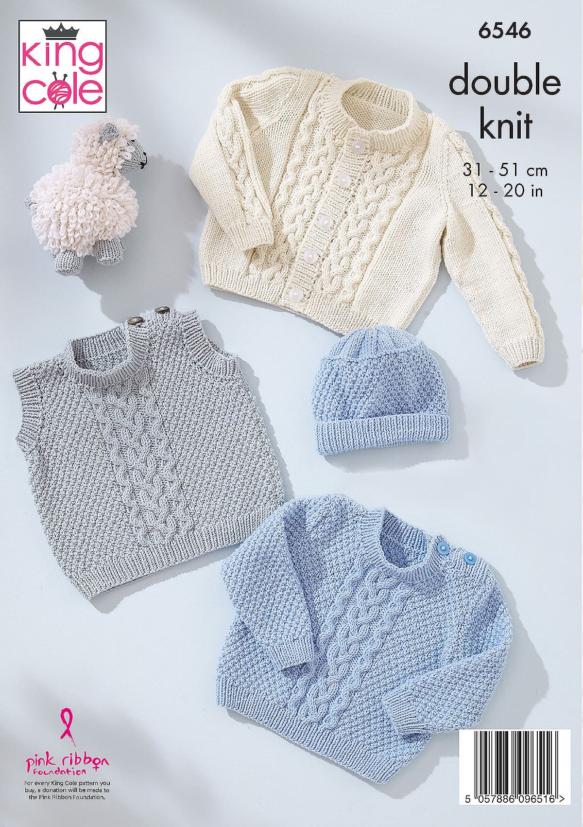 king-cole-6546-strickanleitung-pullover-m-tze-little-lamb-dk image 2