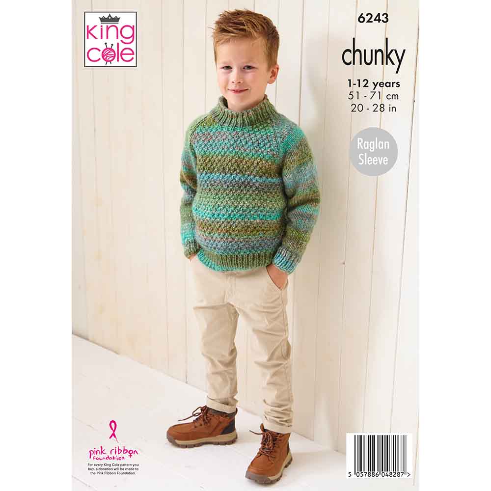 king-cole-patterns-6243-pullover-strickanleitung-sweater image 2