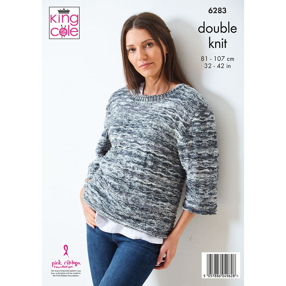 king-cole-6283-sweater-tank-top-strickanleitung-dk image 2