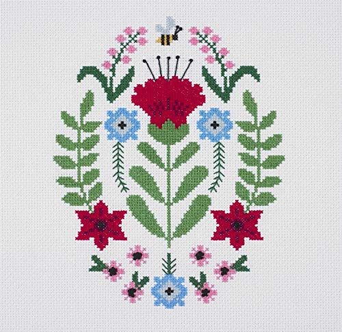 dmc-bk1783-poppy-kreuzstich-set-mohnblumen image 3
