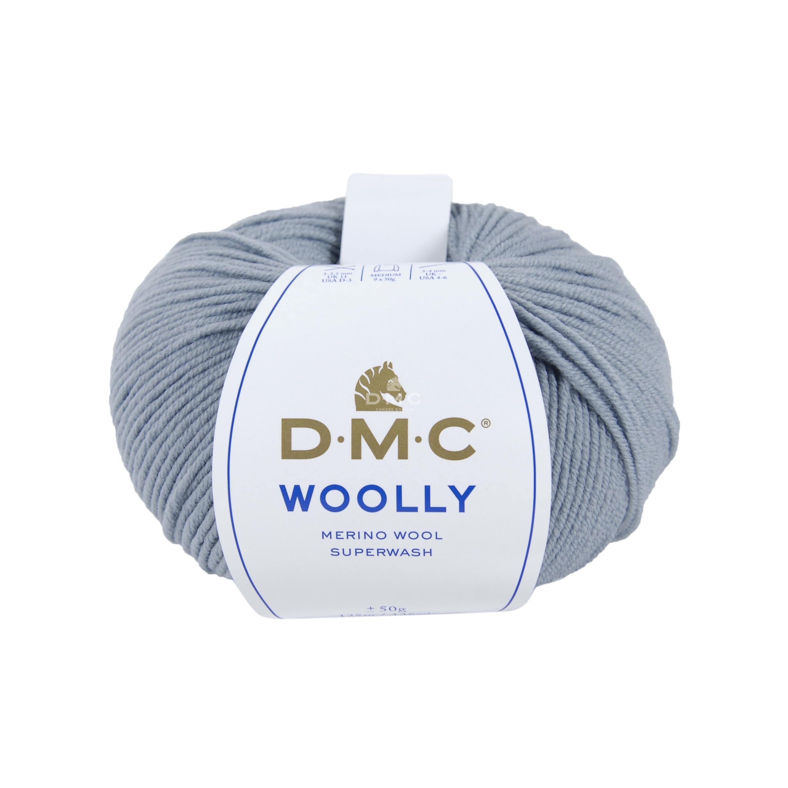dmc-woolly-merinogarn-h-kelwolle-50-g-100-wolle image 1