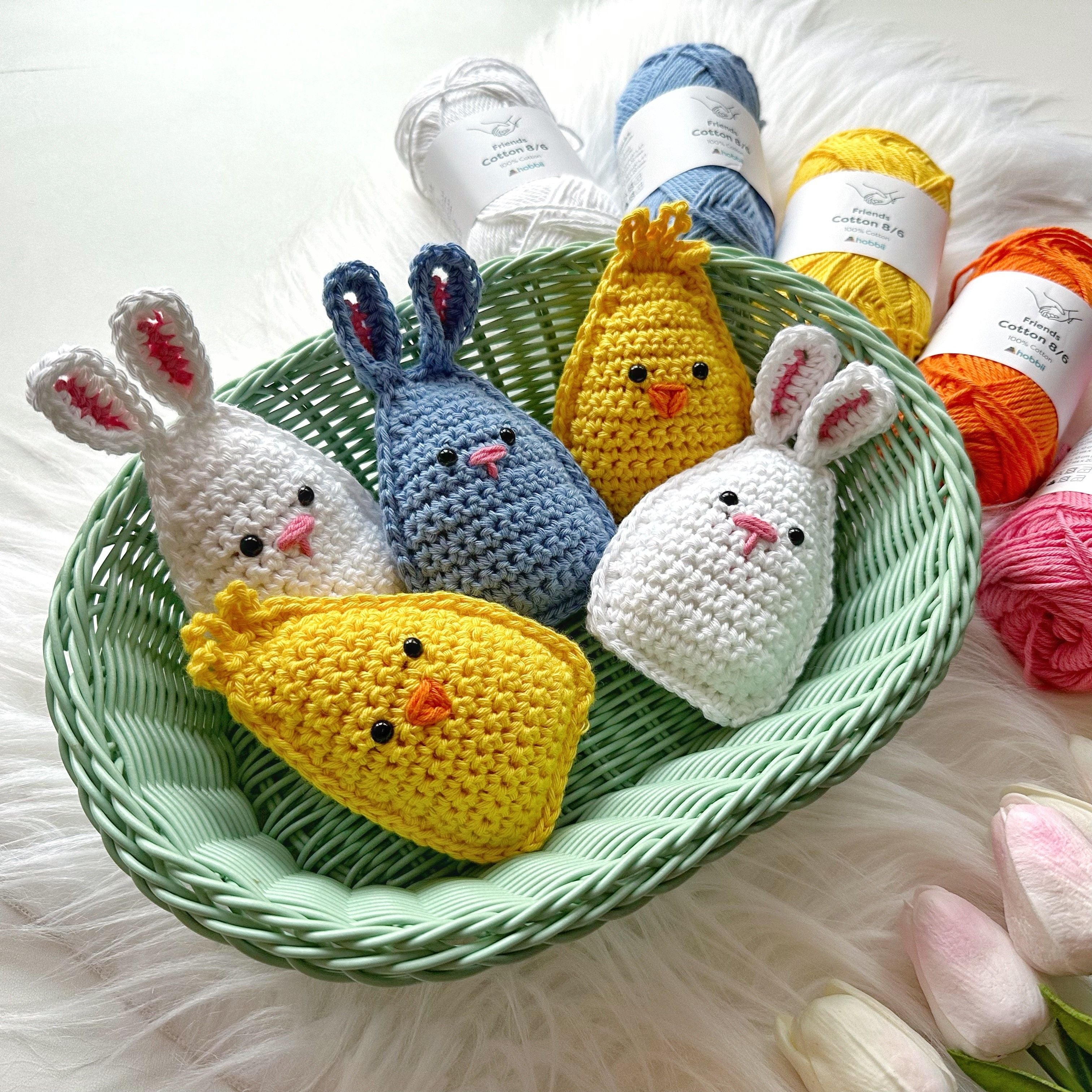 hobbii-anleitungen-cute-easter-bunny-and-chick-amigurumi-pdf image 2