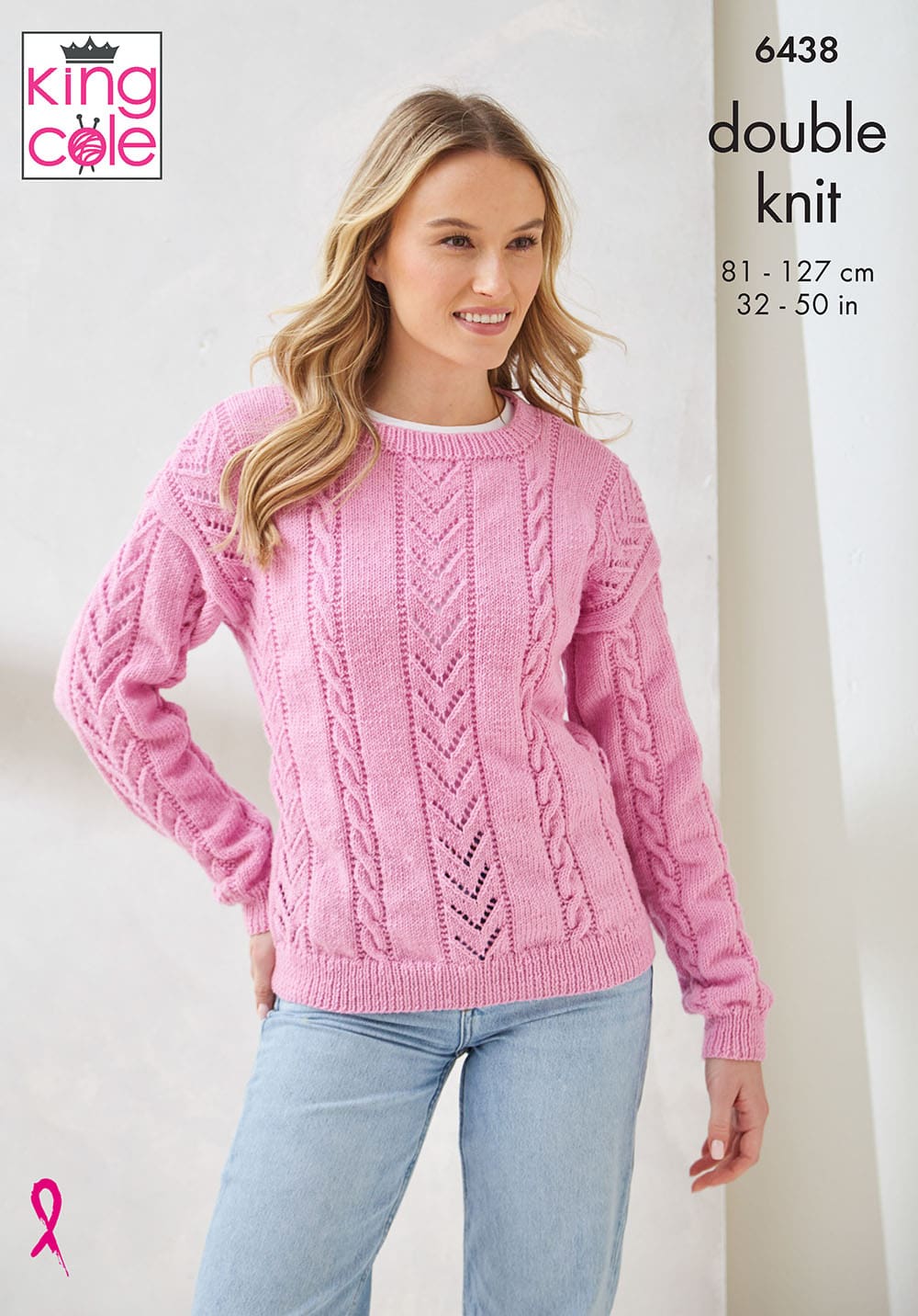 king-cole-6438-pullover-slipover-strickanleitung-merino-dk image 1
