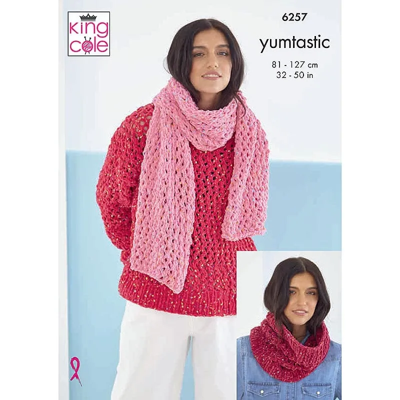 king-cole-patterns-6257-strickanleitung-damen-pullover-yumtastic image 1