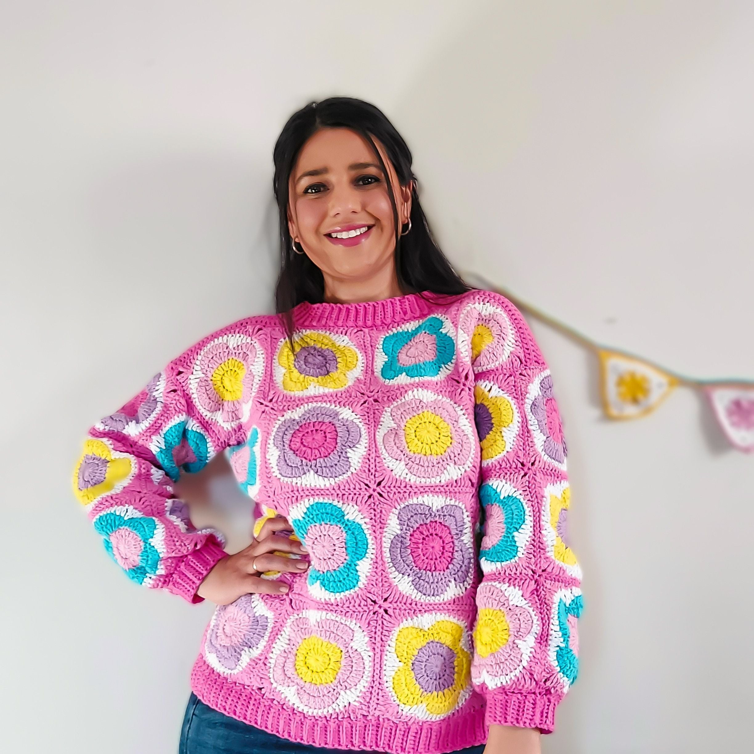 hobbii-candy-crush-pullover-h-kelanleitung-granny-squares-xs-xxl image 1