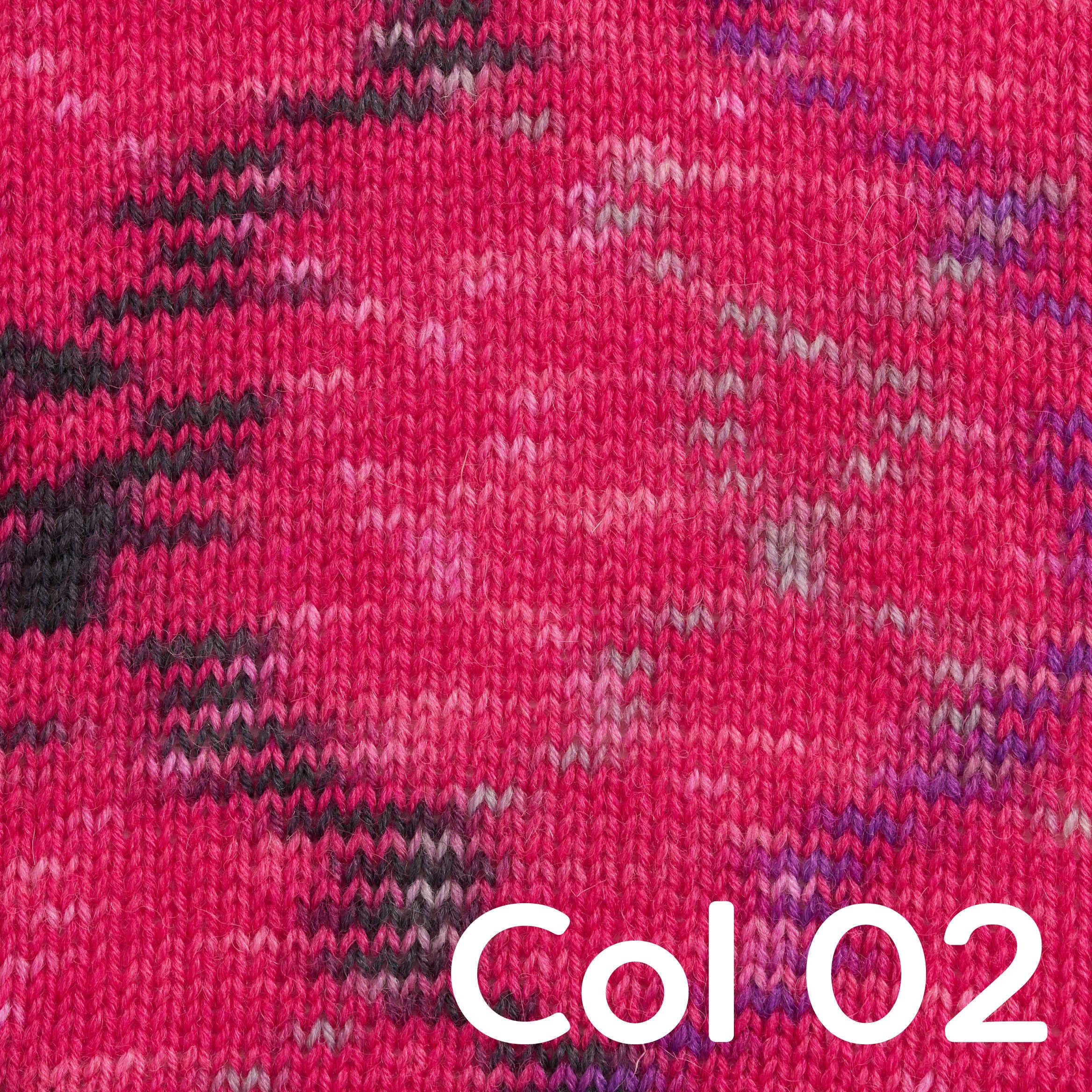 hobbii-garn-ghost-sock-wool-sockengarn-midnight-bonfire-100g image 3
