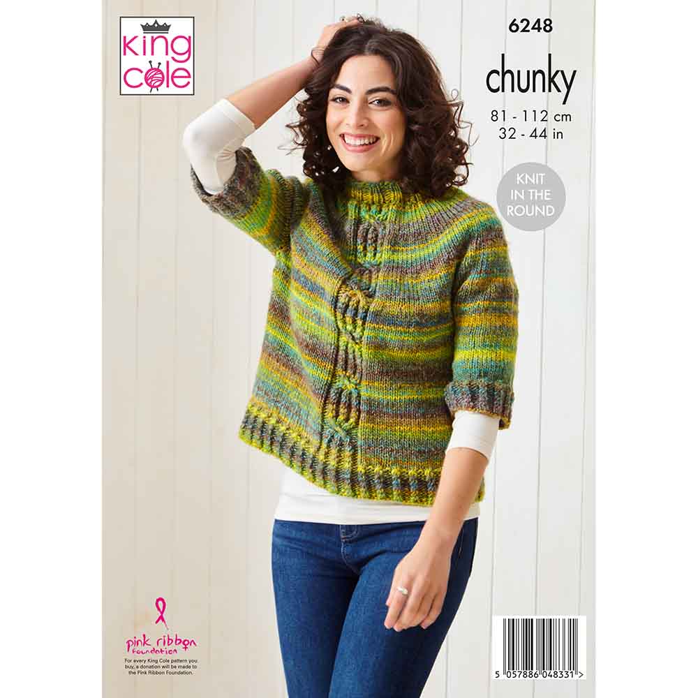 king-cole-6248-pullover-in-runden-strickanleitung image 2