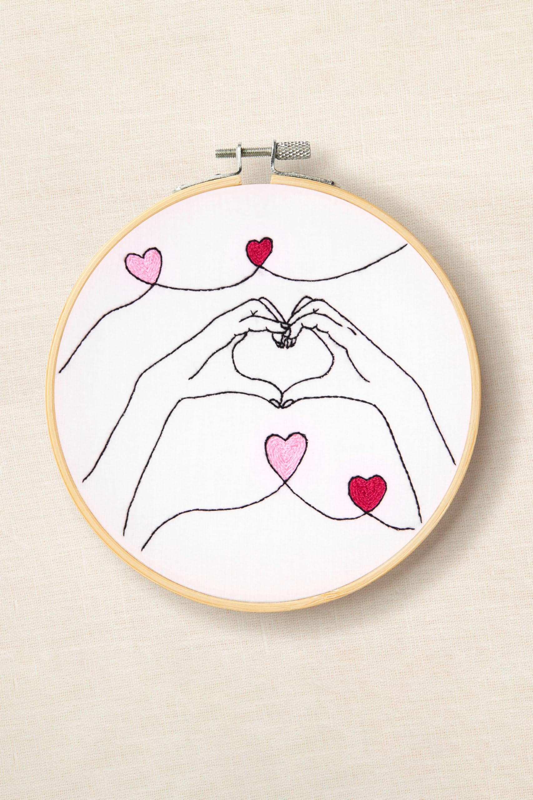 dmc-herzh-nde-jenni-davis-stickset-einfach-rot-pink image 2