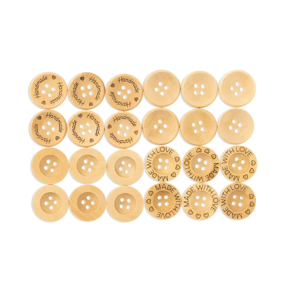 hobbii-holzkn-pfe-21-mm-box-24-st-ck-4-designs-handmade image 1