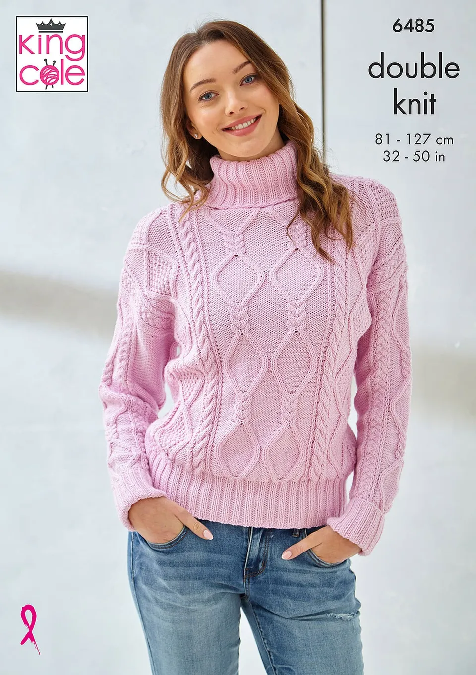 king-cole-6485-strickanleitung-pullover-weste-cottonsoft-dk image 1