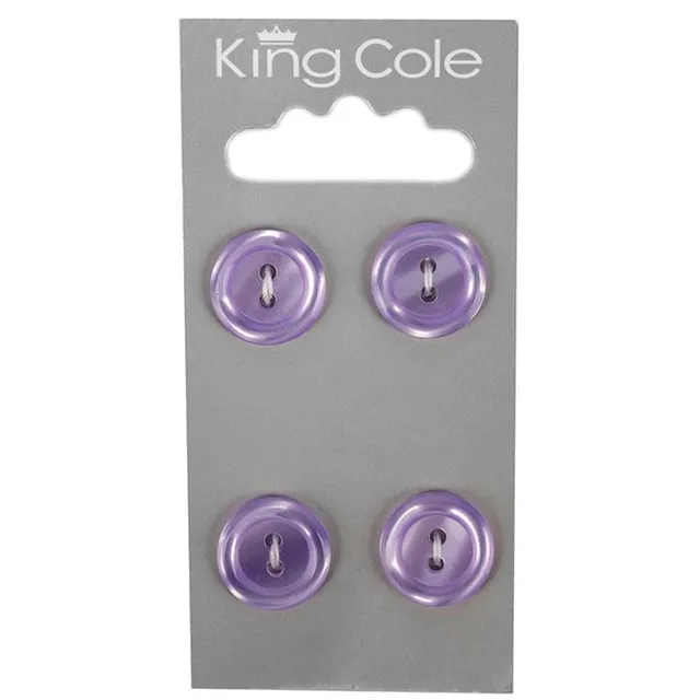 king-cole-haberdashery-kn-pfe-rund-lila-klein image 1