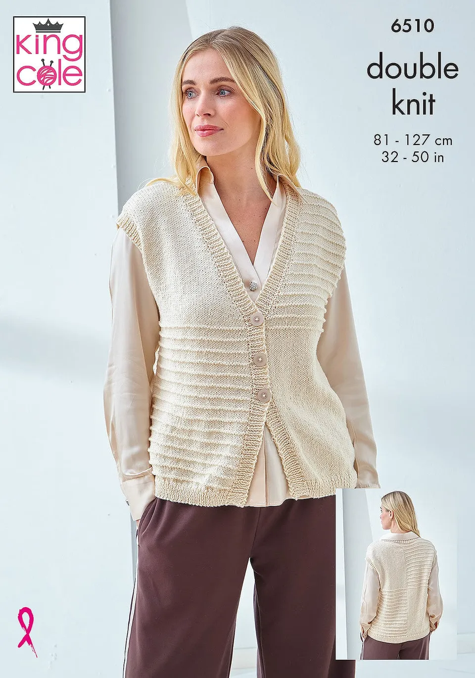 king-cole-6510-slipover-strickanleitung-simply-denim-dk-sommer image 1