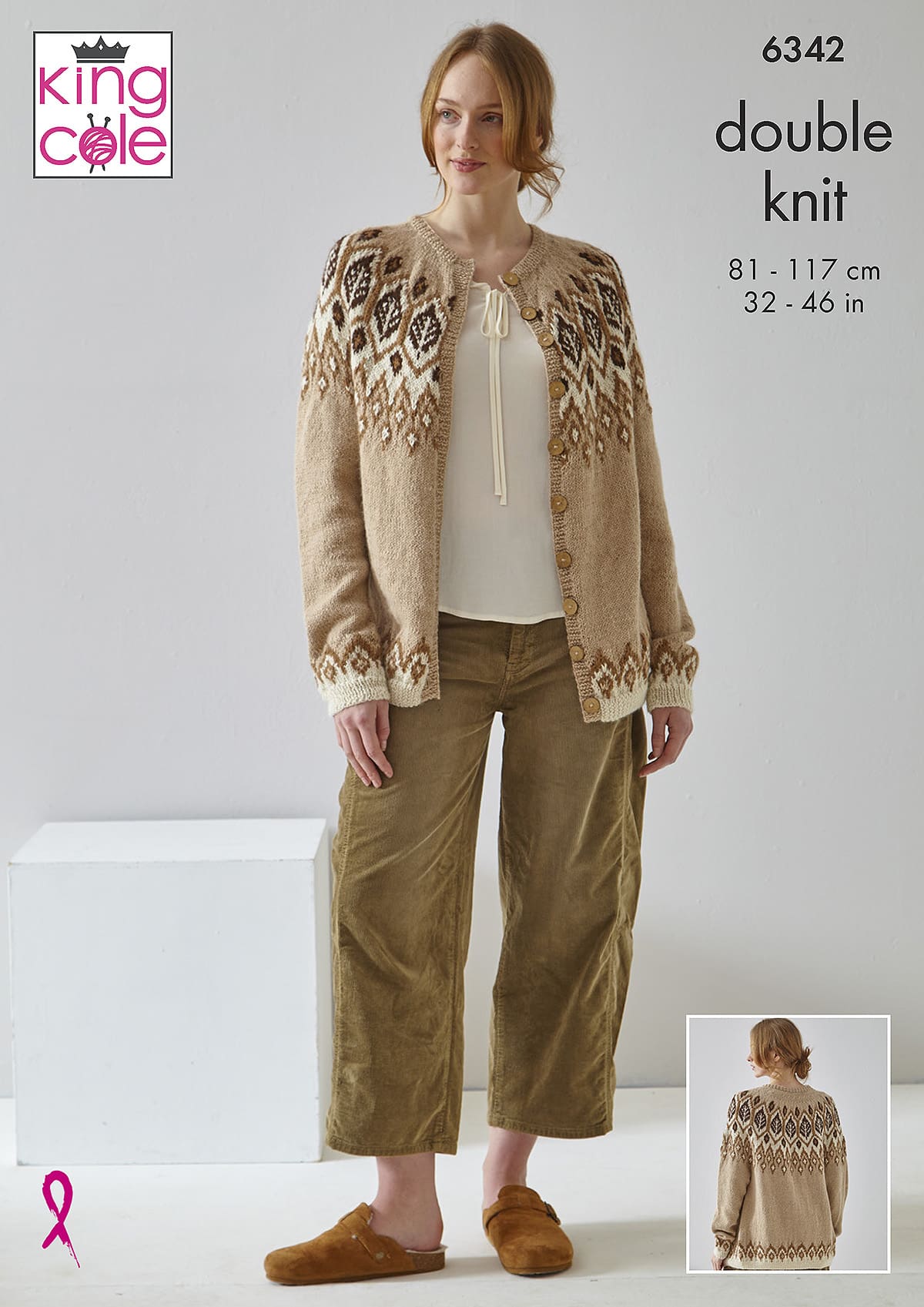king-cole-patterns-6342-strickanleitung-cardigan-weste-alpaka-dk image 1