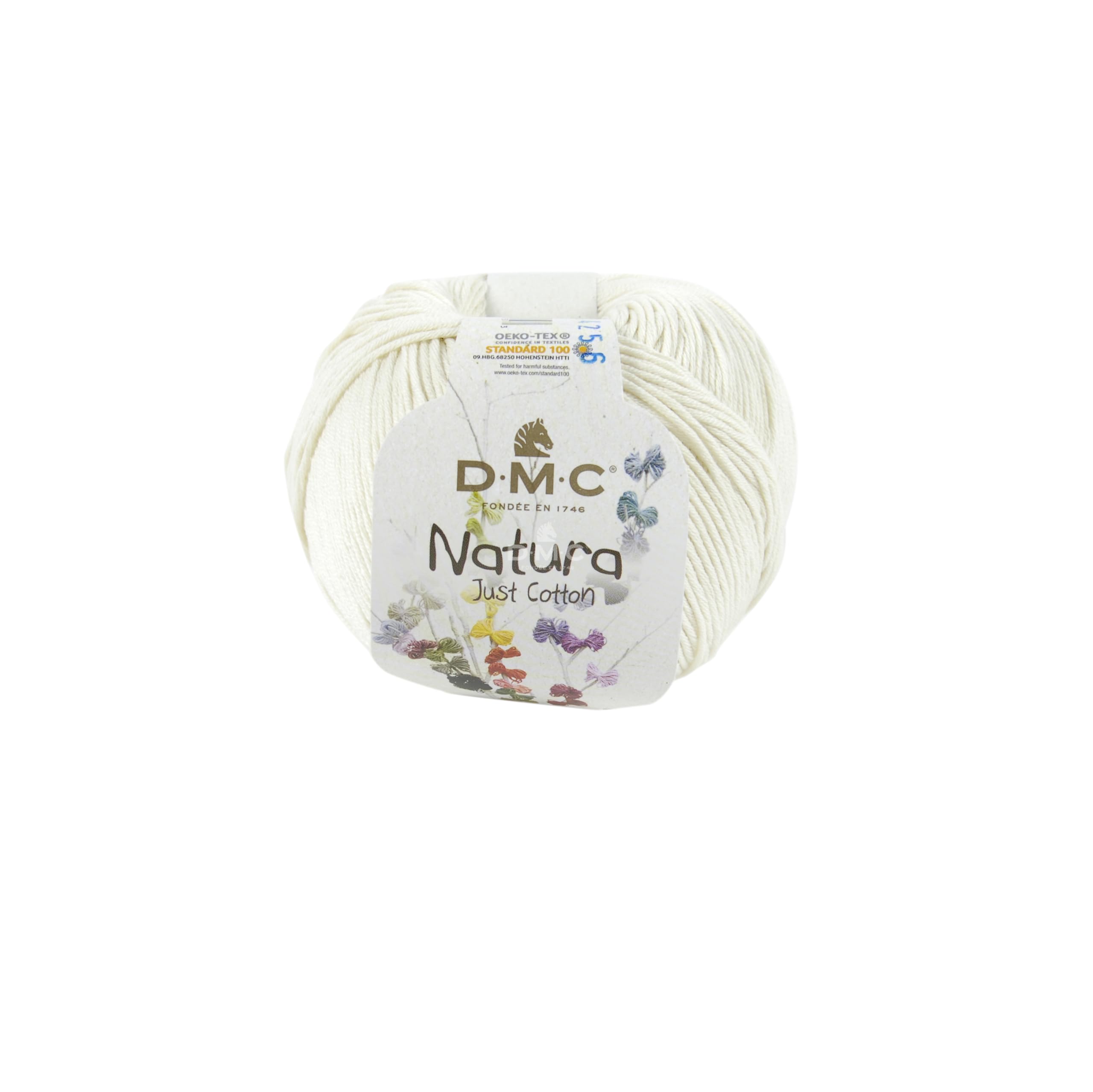 dmc-natura-just-cotton-garn-prune-n59-50g-155m-baumwolle image 6