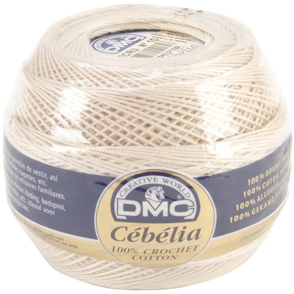 dmc-petra-cebelia-h-kelgarn-50g-gr-e-10-baumwolle-natur image 1