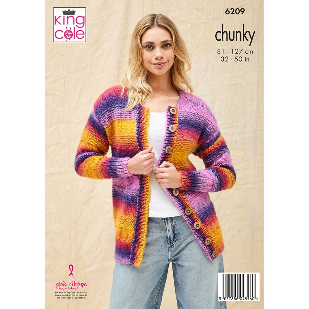 king-cole-6209-jacken-strickanleitung-riot-chunky-damen image 2