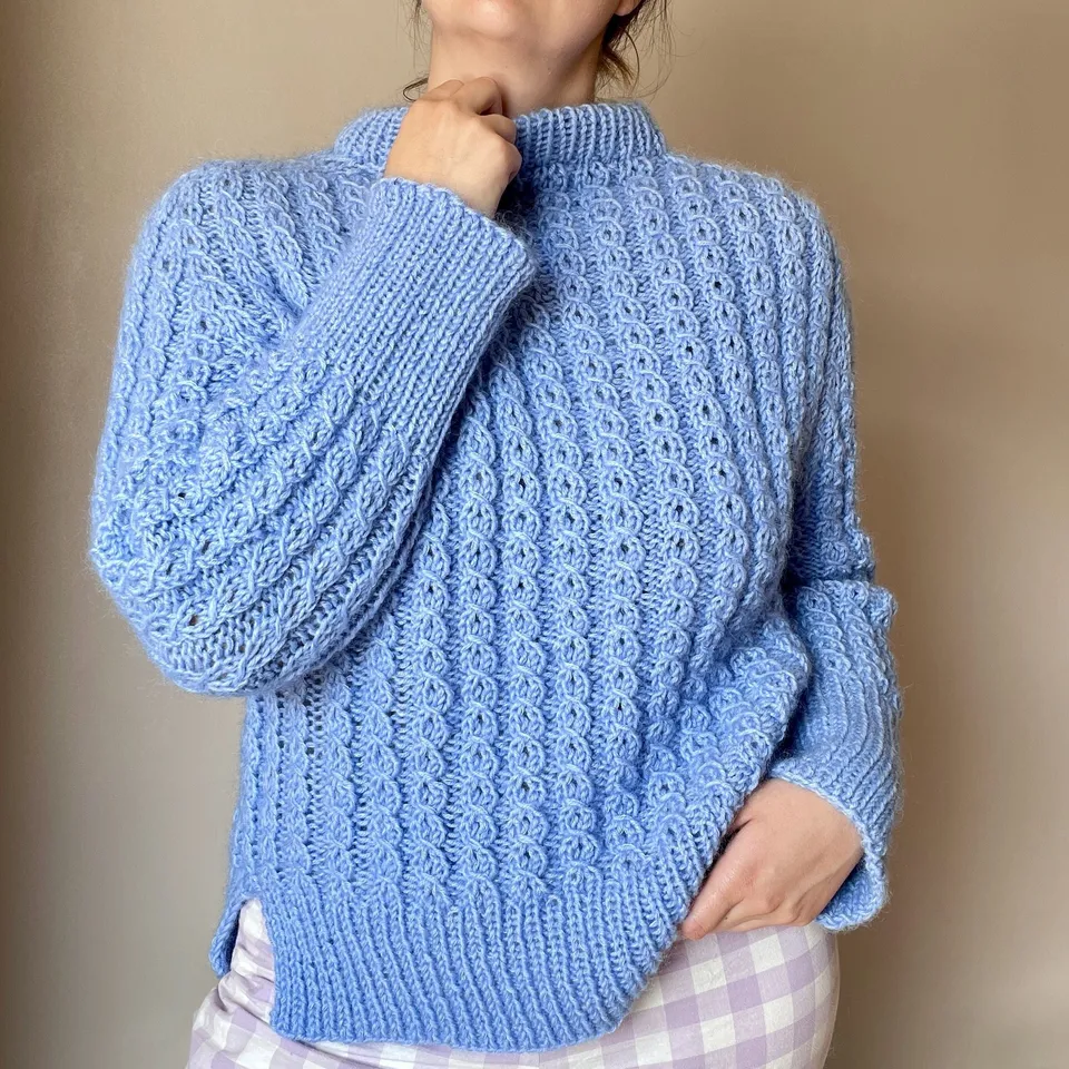 hobbii-anleitungen-easy-twist-sweater-pullover-xs-pdf image 1