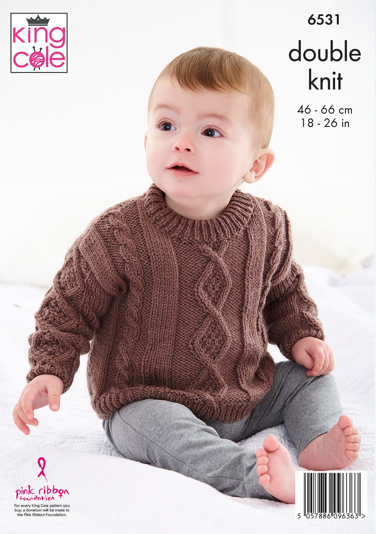 king-cole-patterns-6531-pullover-slipover-comfort-baby-dk image 2