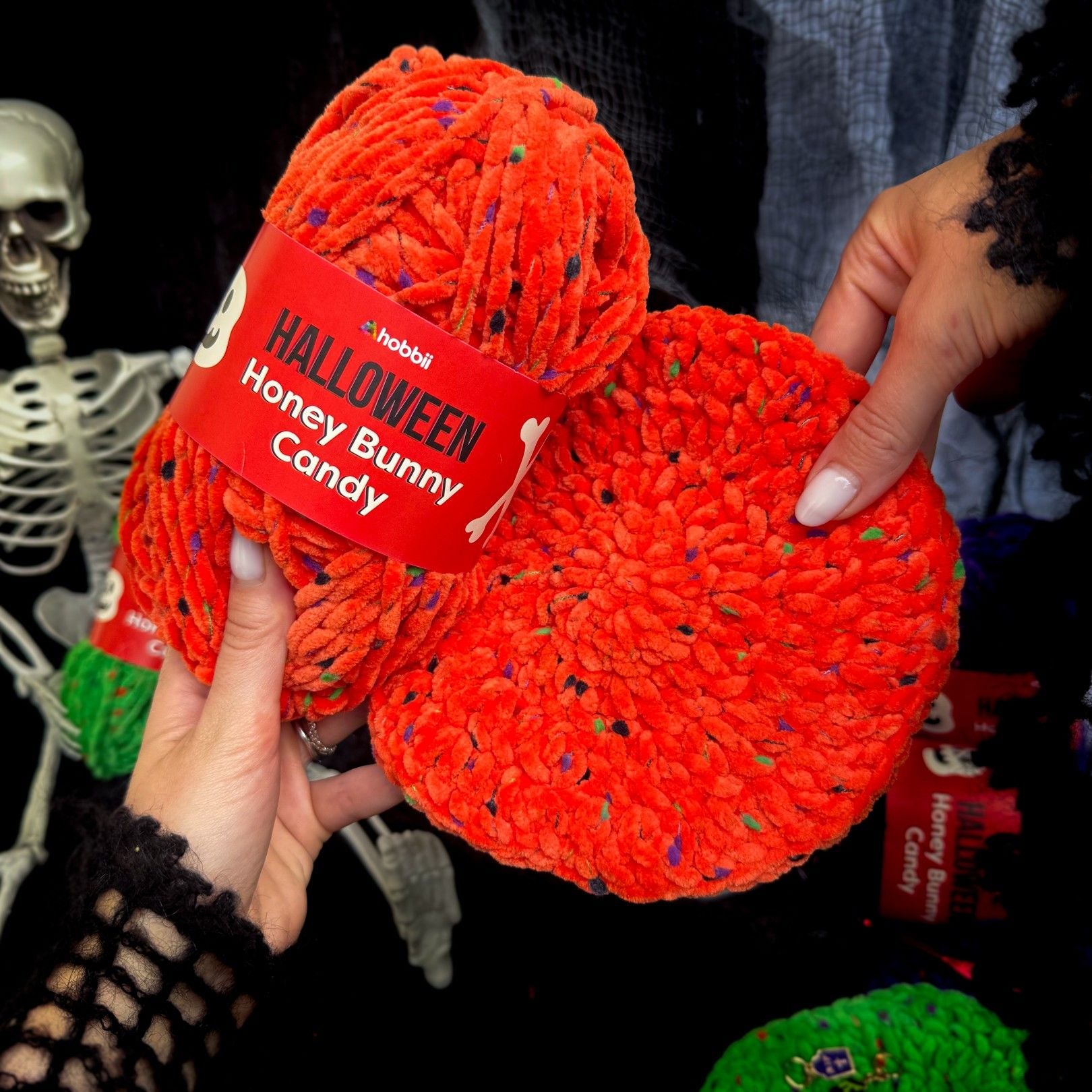 hobbii-honey-bunny-candy-halloween-veloursgarn-pumpkin image 7