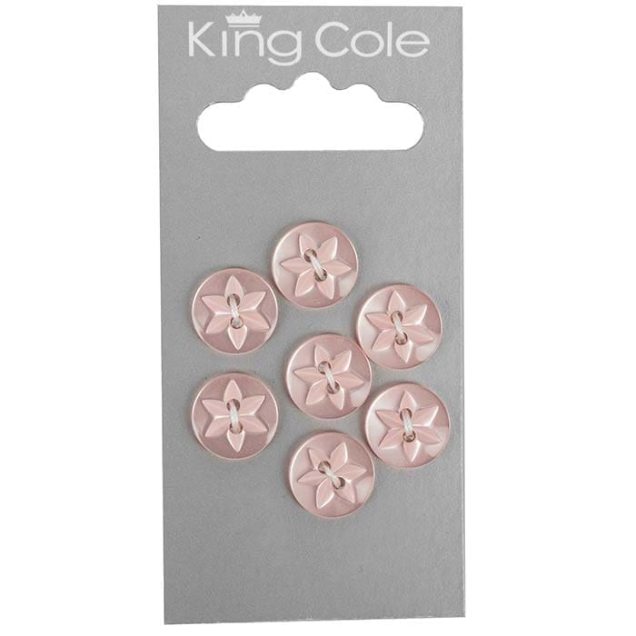 king-cole-haberdashery-round-flower-effect-kn-pfe-pink-medium image 1