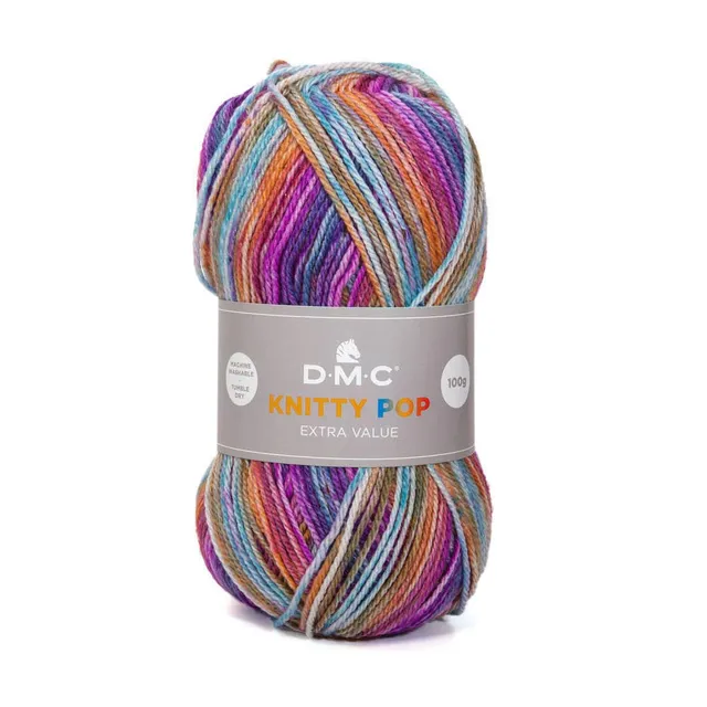 dmc-knitty-pop-strickgarn-p477-bunt-acryl image 1