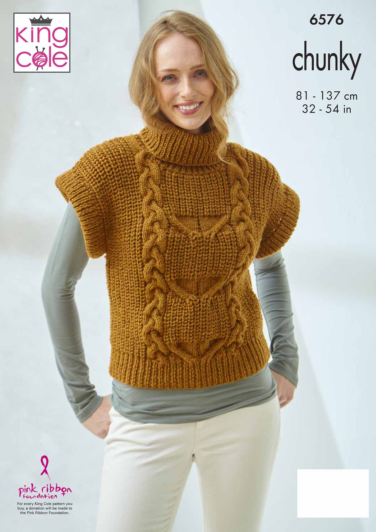 king-cole-6576-strickanleitung-pullover-slipover image 2