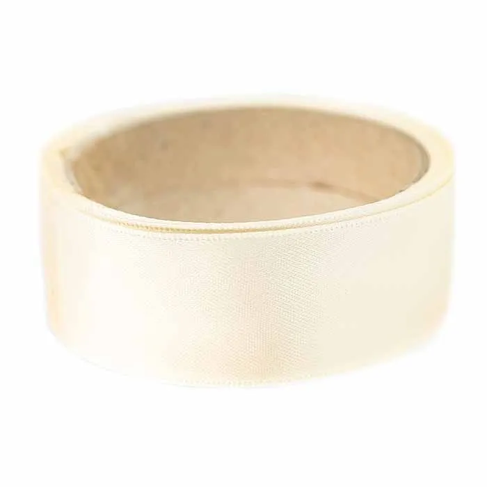 king-cole-haberdashery-satinband-creme-25mm-x-3m-doppelseitig image 1