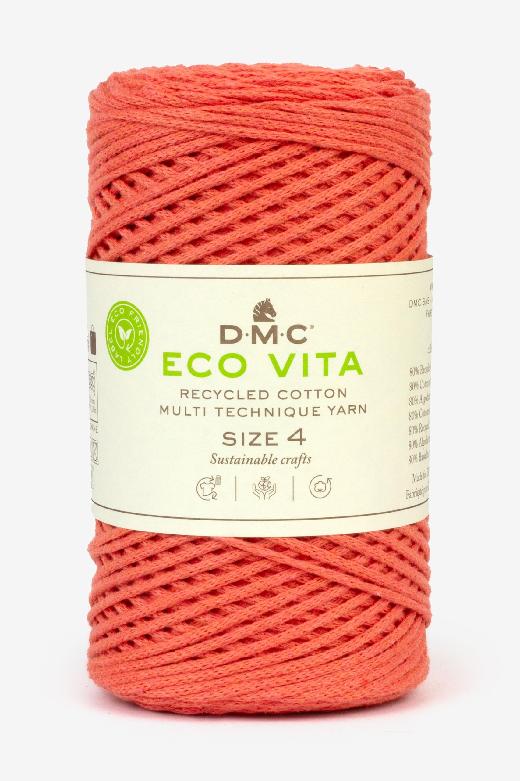 dmc-eco-vita-4-baumwollgarn-250g-200m-recycelt image 1