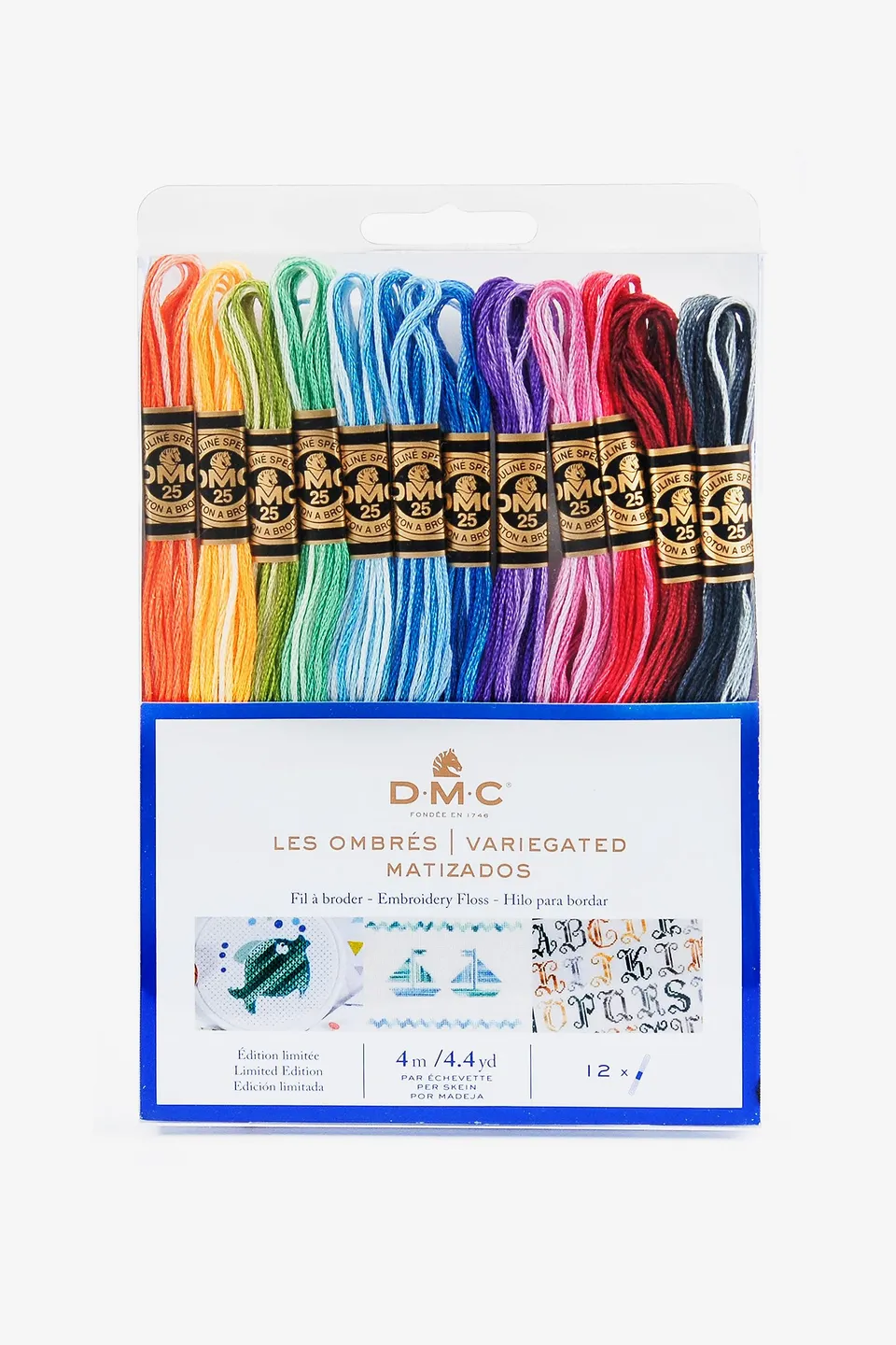 dmc-moulin-sp-cial-stickgarn-set-schattiert-12x4m-baumwolle image 1