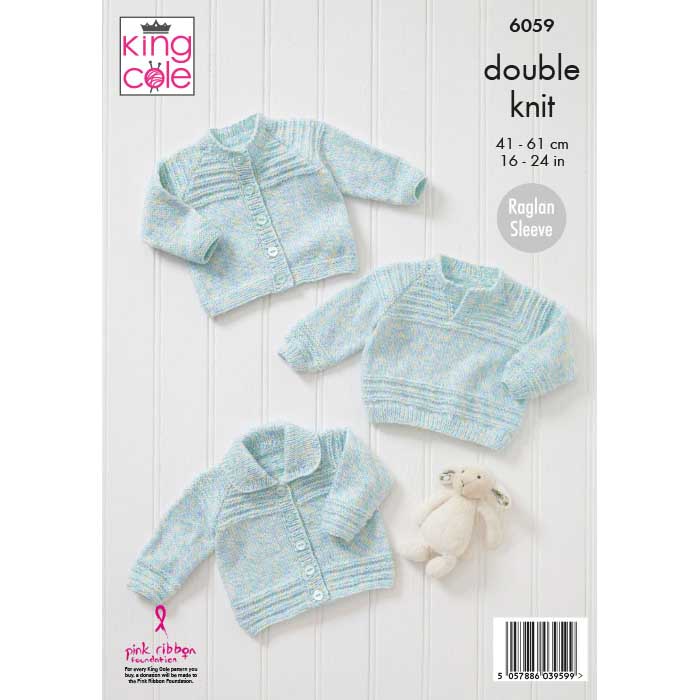 king-cole-6059-cardigans-pullover-strickanleitung-cloud-nine image 2