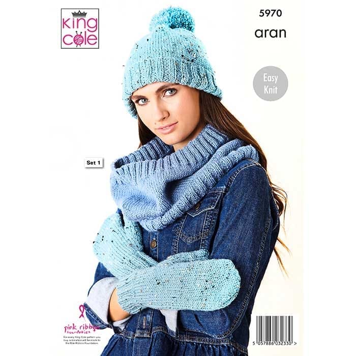 king-cole-5970-strickanleitung-accessoires-fashion-aran image 2