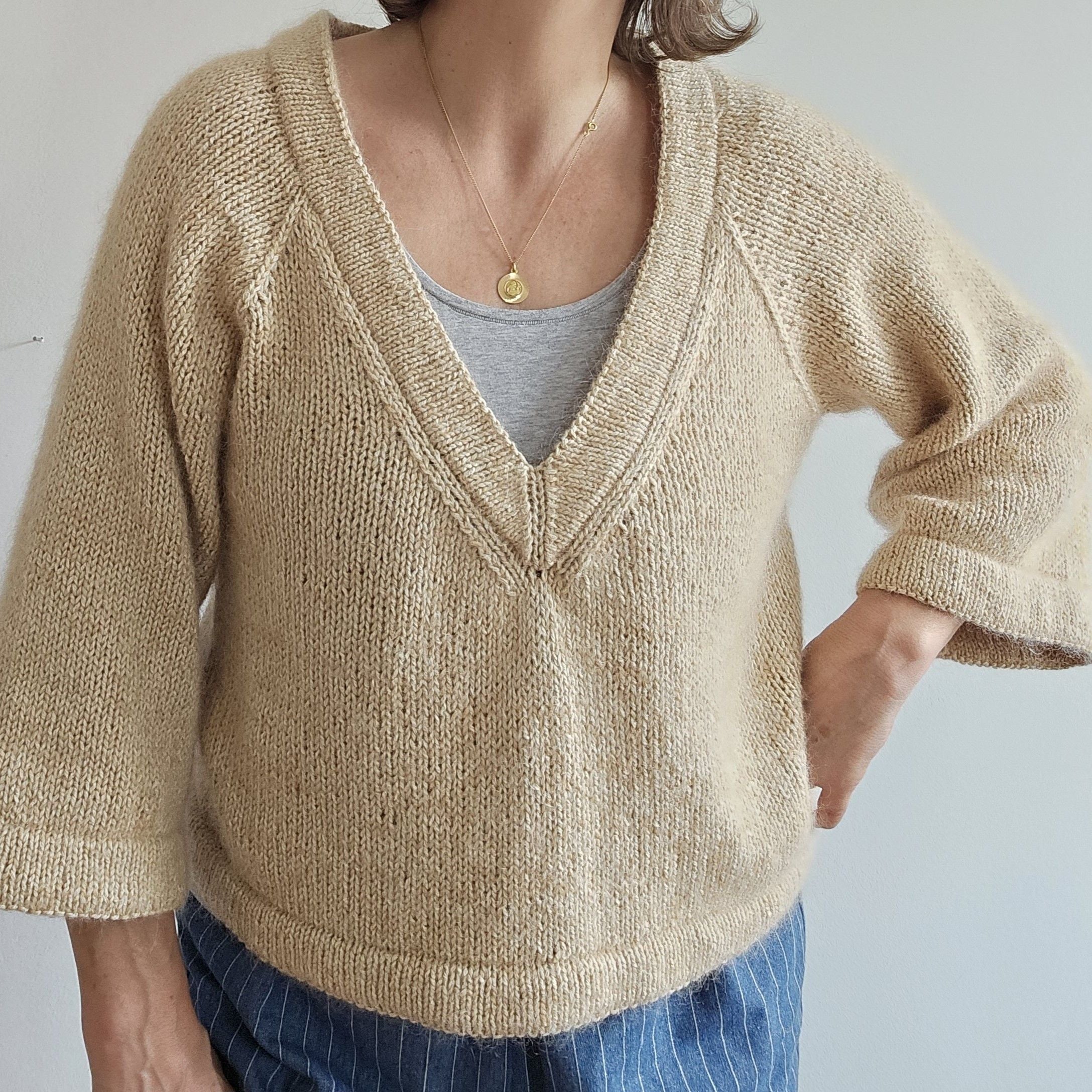 hobbii-silky-v-pulli-strickanleitung-pdf-s-2xl image 2